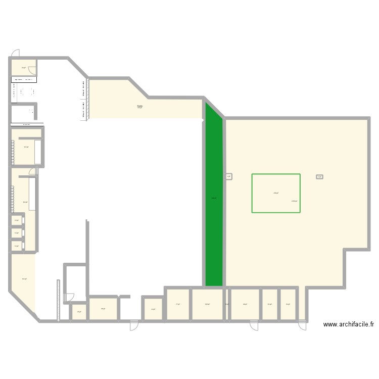 Le Lab 2025 (1). Plan de 22 pièces et 410 m2