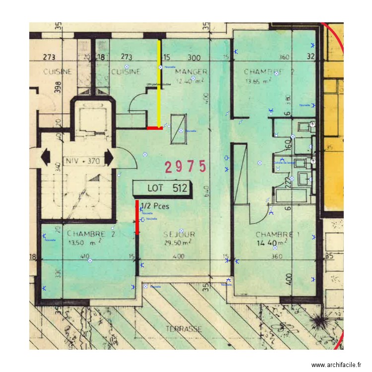 JANJAN. Plan de 0 pièce et 0 m2