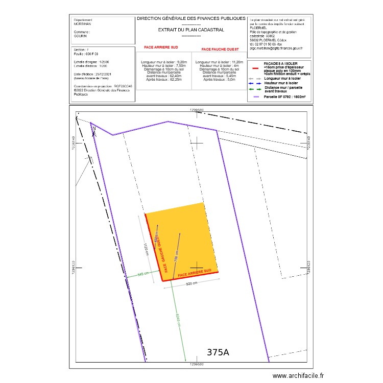 dp02 JAOUEN. Plan de 0 pièce et 0 m2