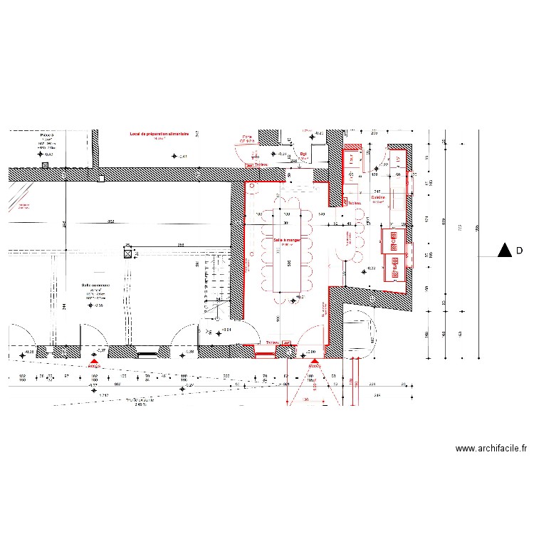 Bat C Cuisine. Plan de 0 pièce et 0 m2