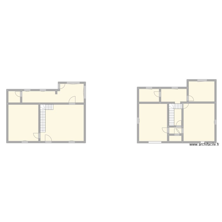 Plan Maison. Plan de 9 pièces et 180 m2