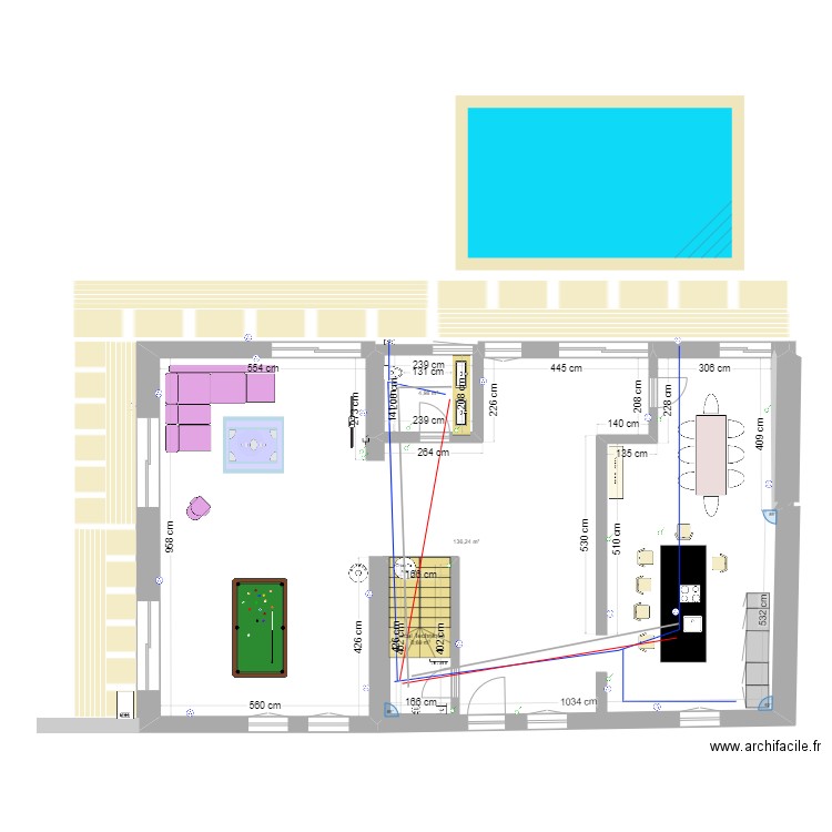 Maison Ecuelles Version 19092024 . Plan de 9 pièces et 287 m2