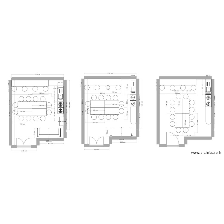 Salle de vie. Plan de 0 pièce et 0 m2