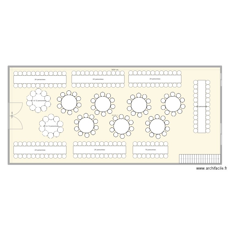 Mariage AG V2. Plan de 1 pièce et 263 m2