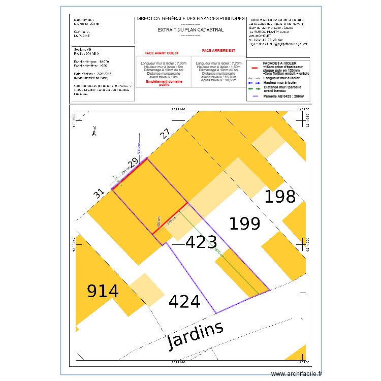 dp02 AUDUSSEAU. Plan de 0 pièce et 0 m2