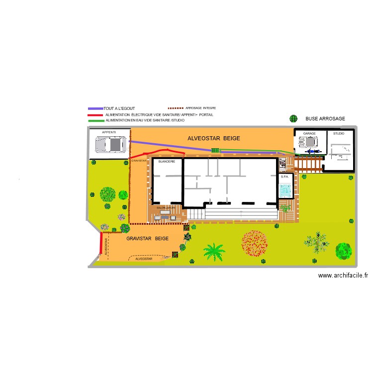 la  RONCIERE. Plan de 0 pièce et 0 m2