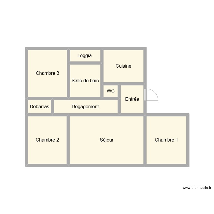 2503 HELIES. Plan de 11 pièces et 20 m2