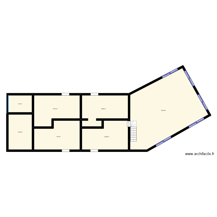 310 Chemin de la porte de Fer. Plan de 7 pièces et 192 m2