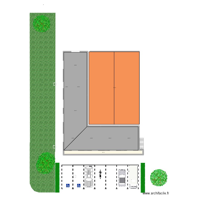 gretz Couverture. Plan de 10 pièces et 373 m2