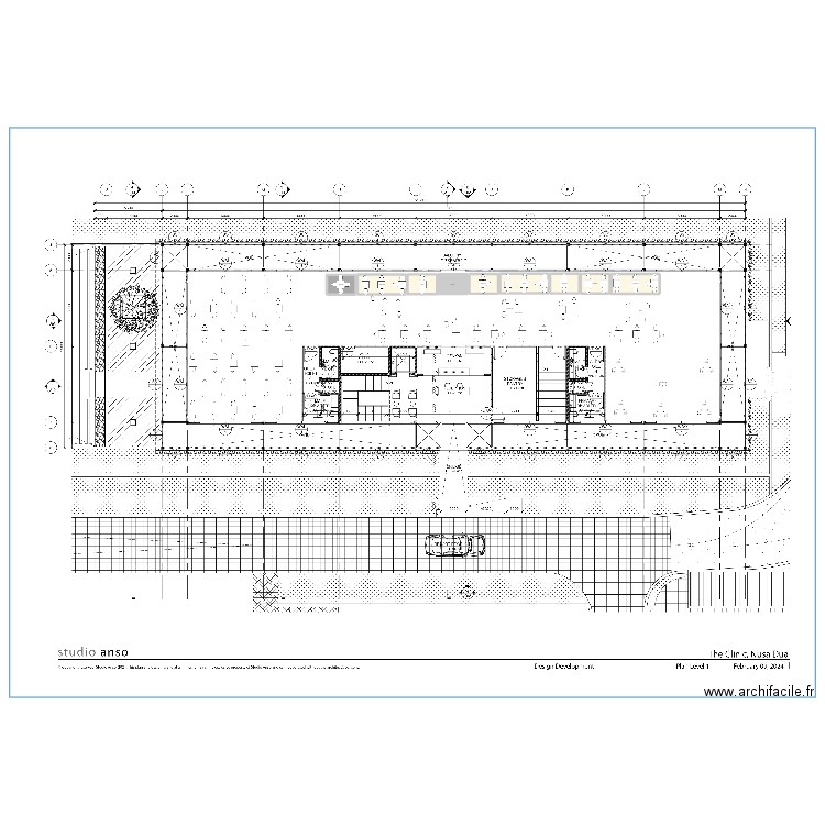 Exhibitors Village + Alchemy v2. Plan de 12 pièces et 644 m2