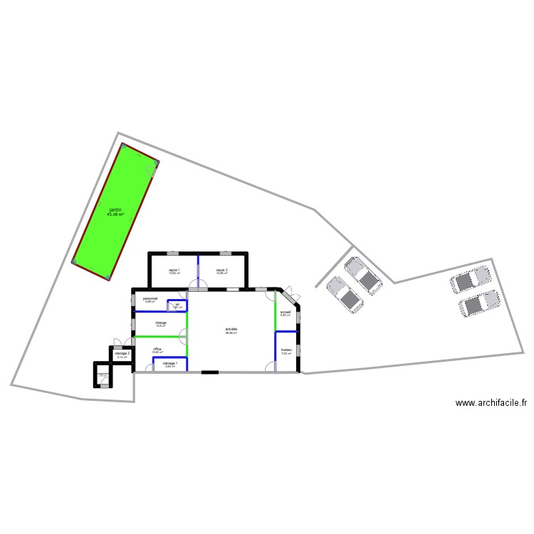 LA VALETTE NORD AVEC TERRAIN. Plan de 0 pièce et 0 m2