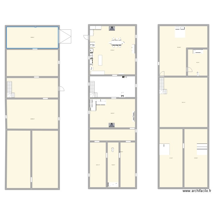 le Rocher. Plan de 12 pièces et 655 m2