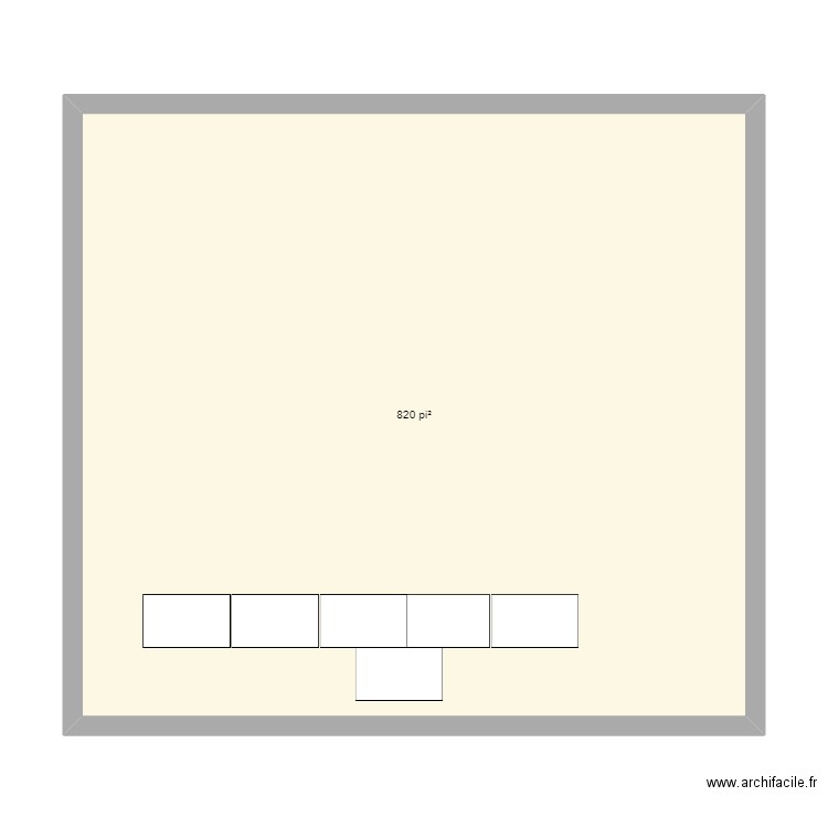 cours 1. Plan de 1 pièce et 76 m2