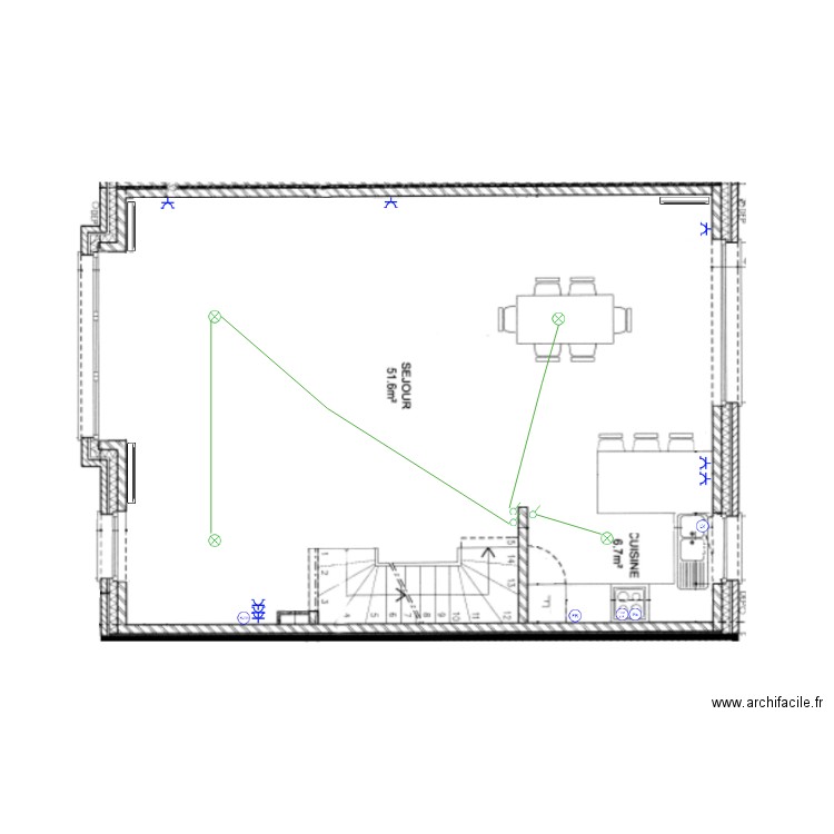 rez Maison A LH Solvay. Plan de 0 pièce et 0 m2