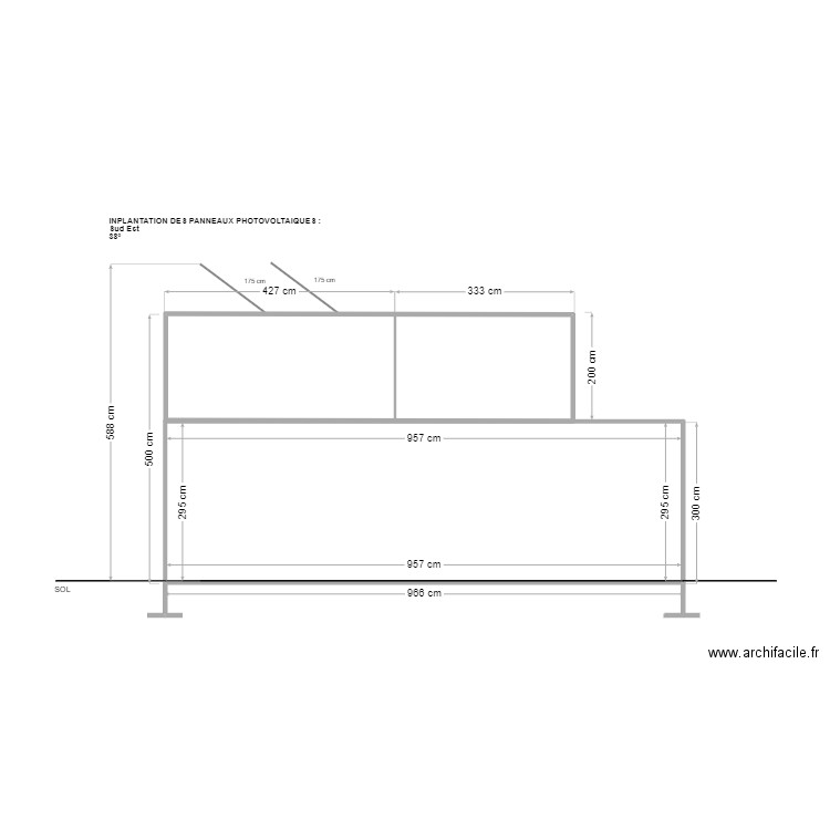 TALEBIAN. Plan de 2 pièces et 43 m2