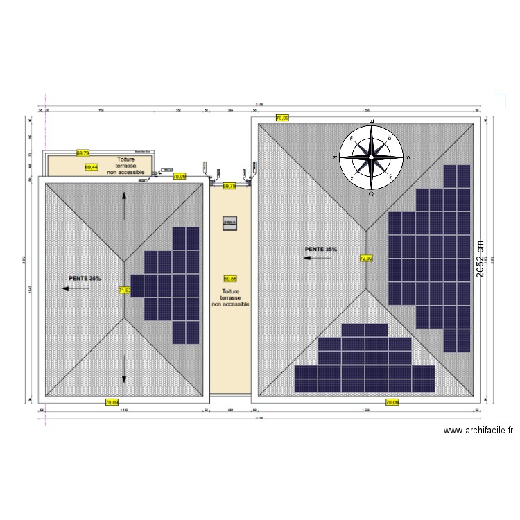 carre sainte Andre 5. Plan de 0 pièce et 0 m2