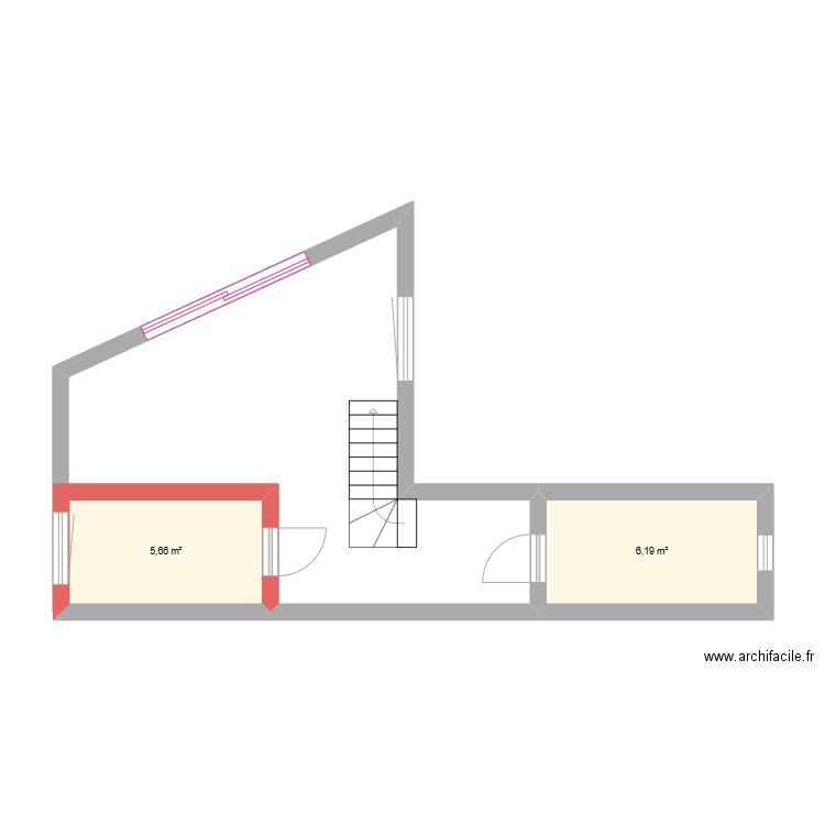 Bruno TEST. Plan de 4 pièces et 18 m2