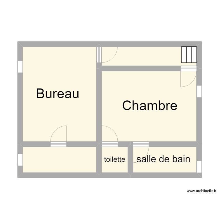 1er. Plan de 6 pièces et 50 m2