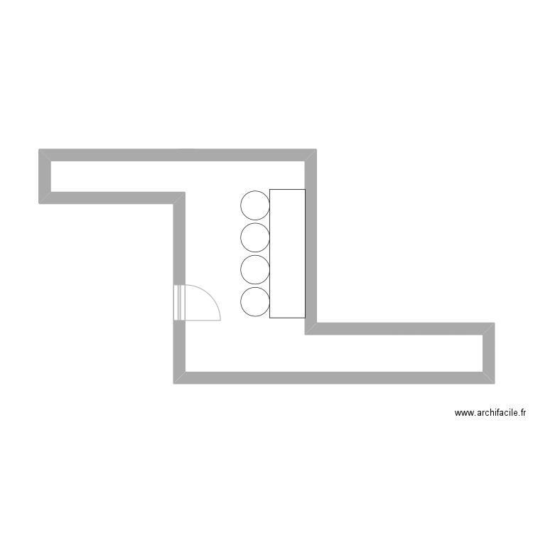 PLAN les délices de tom. Plan de 0 pièce et 0 m2