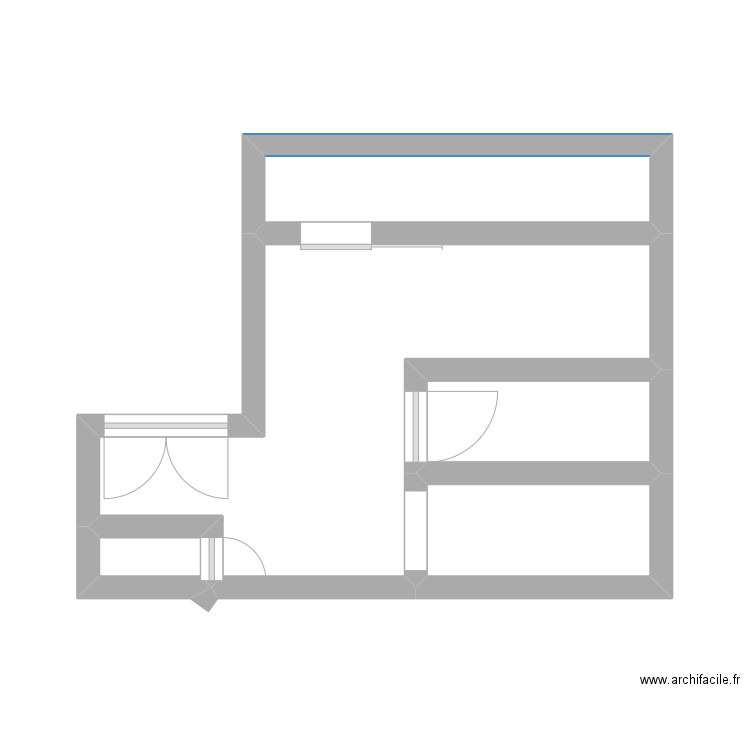 ROSY. Plan de 5 pièces et 20 m2