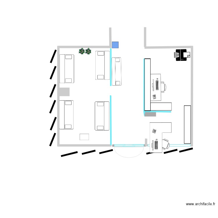 ARTEMISsecrétariat. Plan de 0 pièce et 0 m2