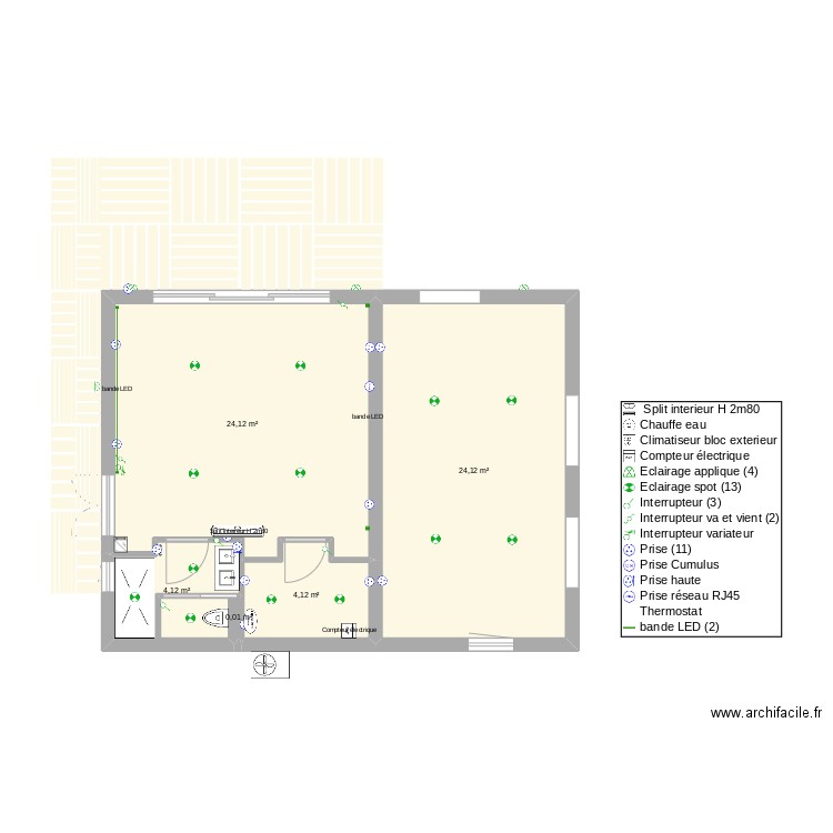 Renoul2012 - larnaudie 2024 1. Plan de 5 pièces et 57 m2