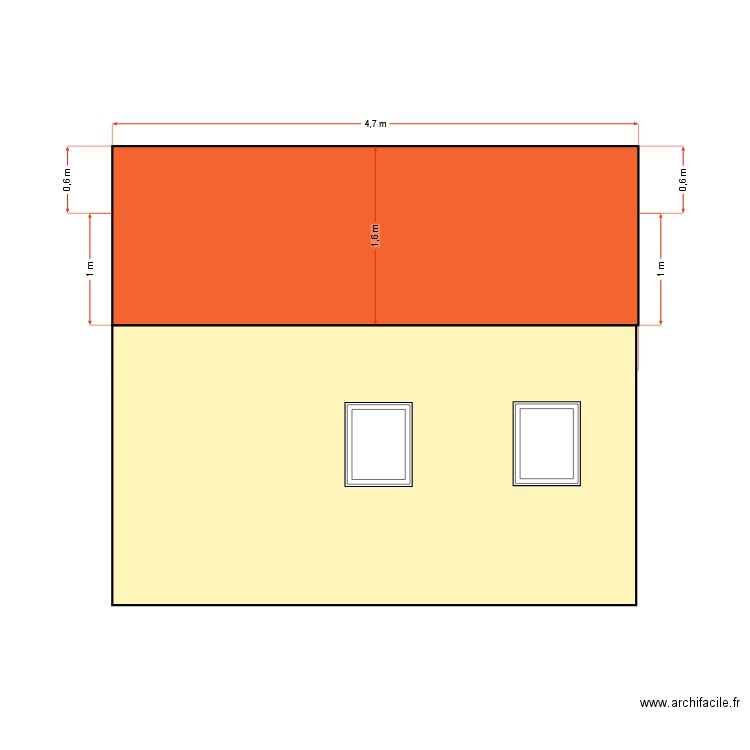 face jardin Auriane. Plan de 0 pièce et 0 m2