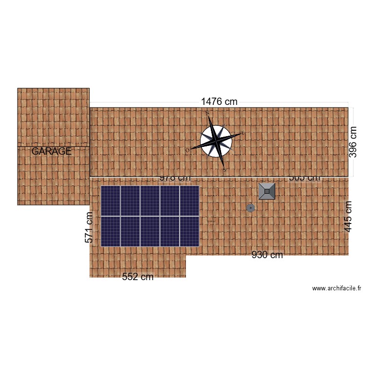 Plan BAILLY. Plan de 0 pièce et 0 m2