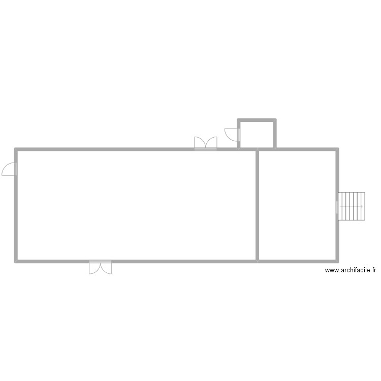 Stock Tol. Plan de 3 pièces et 138 m2