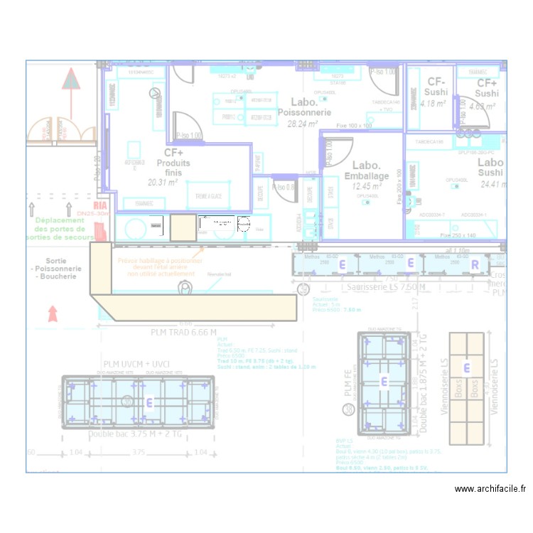 Thoiry 2. Plan de 3 pièces et 10 m2