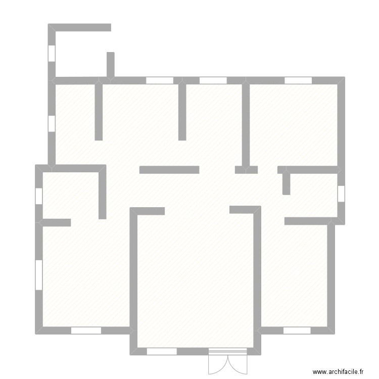 plan maison 11-2024. Plan de 1 pièce et 88 m2