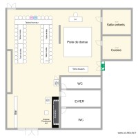 PLAN DE SALLE - DOMAINE DE BAGATELLE