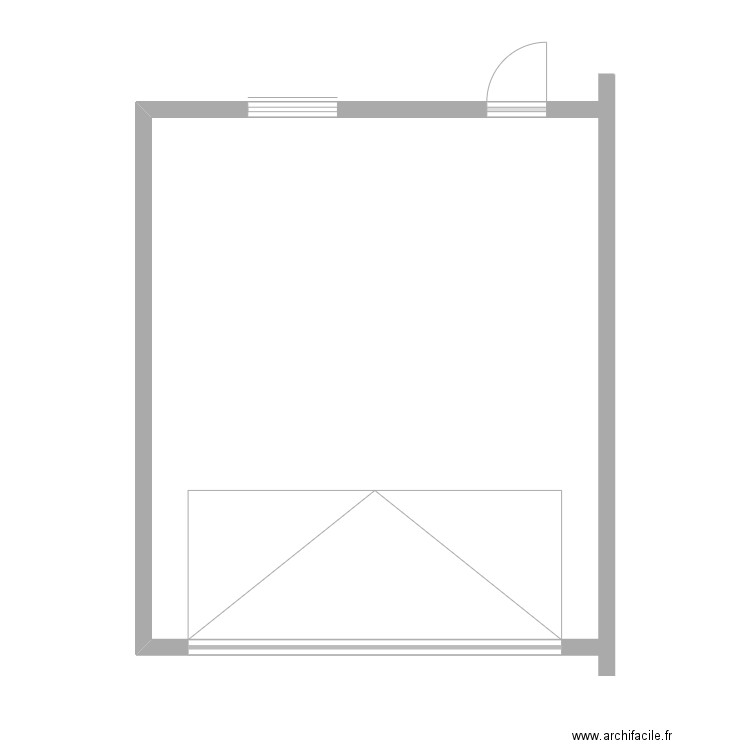 Garage Côté. Plan de 0 pièce et 0 m2