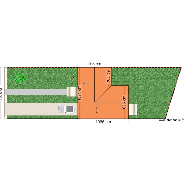 Toiture_apresFInalFINAL. Plan de 1 pièce et 79 m2