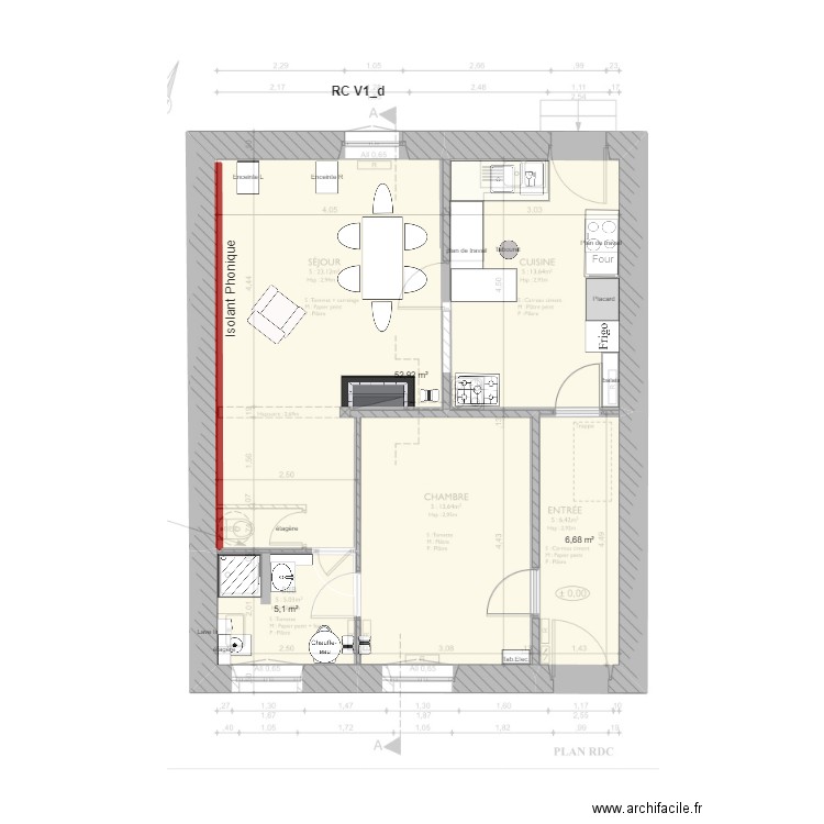 RC V1_d. Plan de 3 pièces et 65 m2