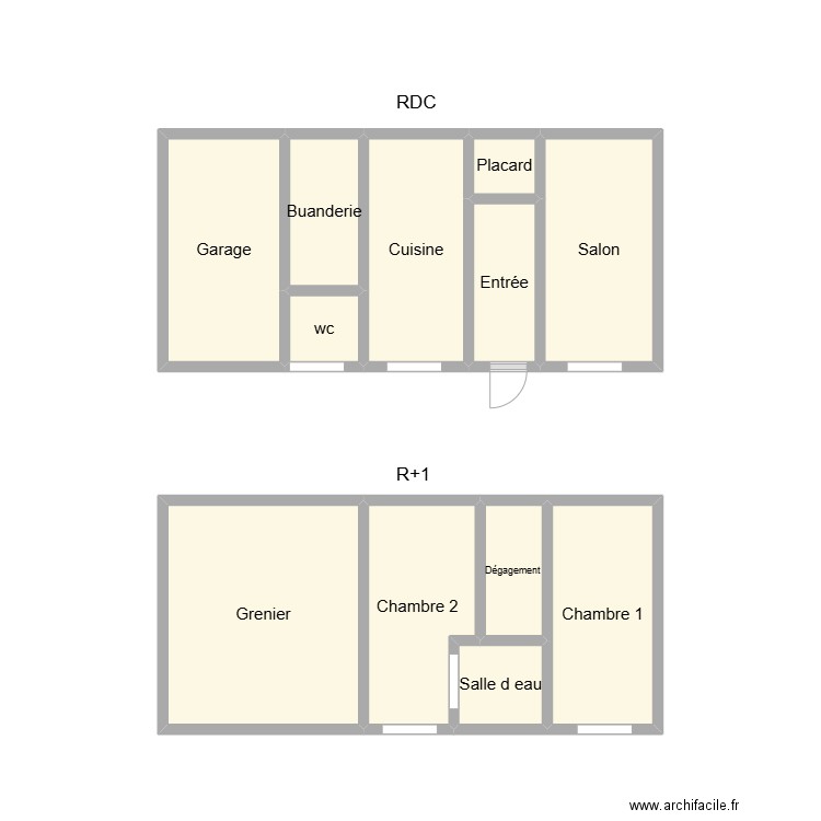 2503 CASSI. Plan de 12 pièces et 24 m2