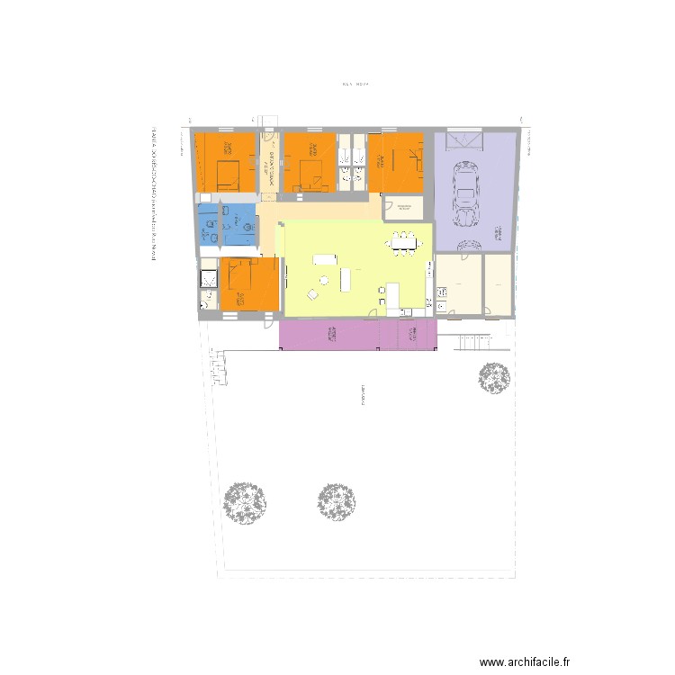 maison portugal. Plan de 10 pièces et 357 m2