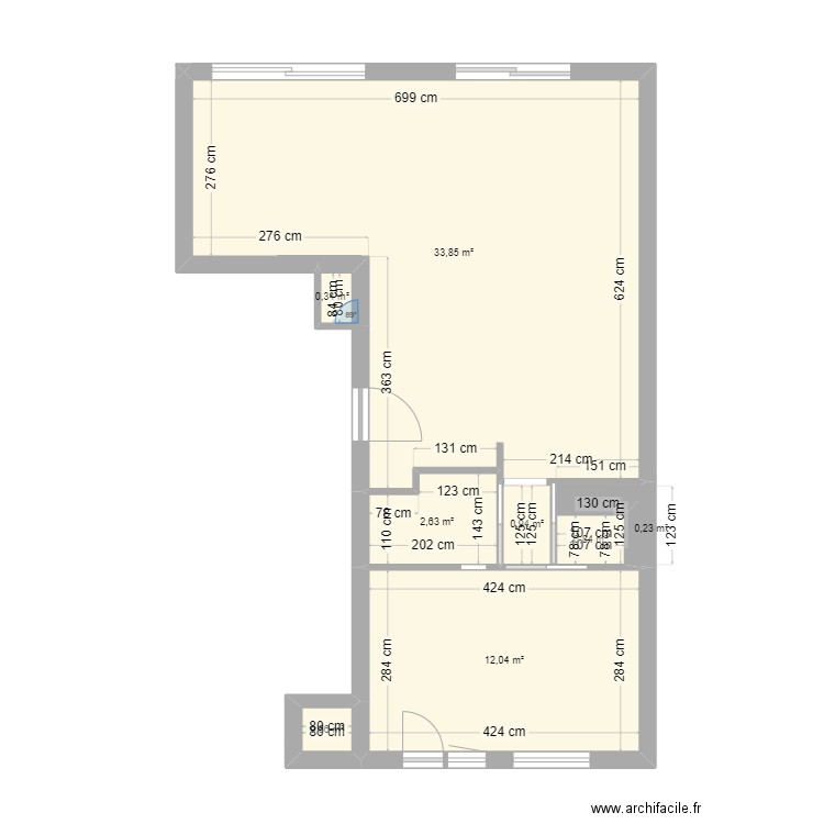 12 VIOLET 4. Plan de 8 pièces et 51 m2