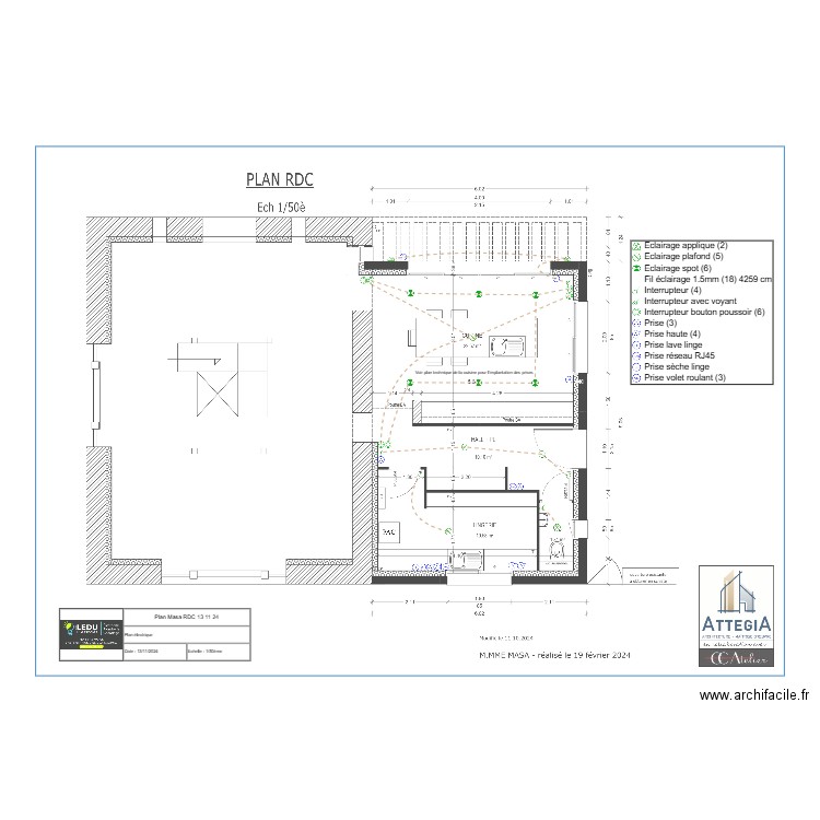 Plan Masa RDC 13 11 24. Plan de 0 pièce et 0 m2