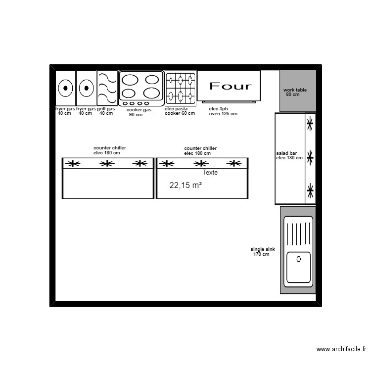 alghubra 2. Plan de 1 pièce et 22 m2