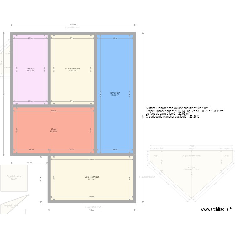 ML24010253. Plan de 24 pièces et 339 m2