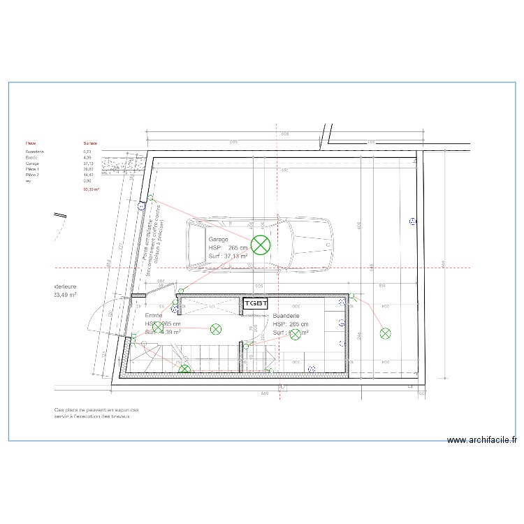 miguel rdc. Plan de 0 pièce et 0 m2