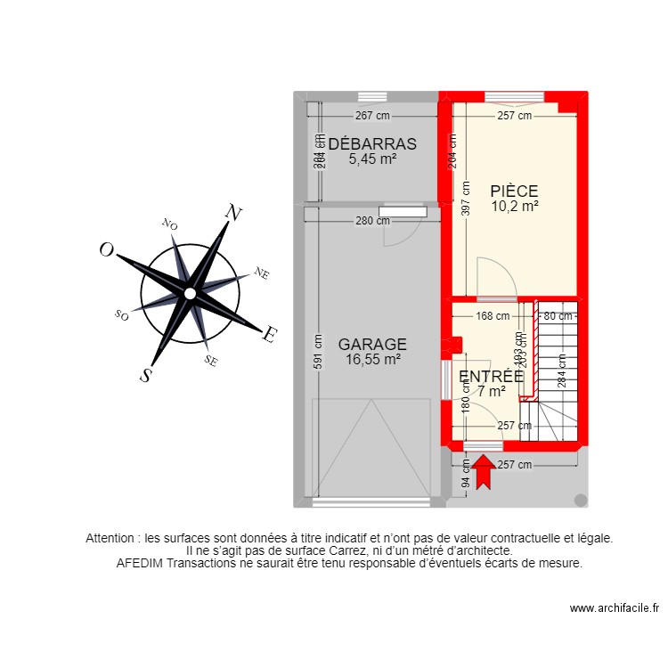 BI23712 -. Plan de 25 pièces et 135 m2