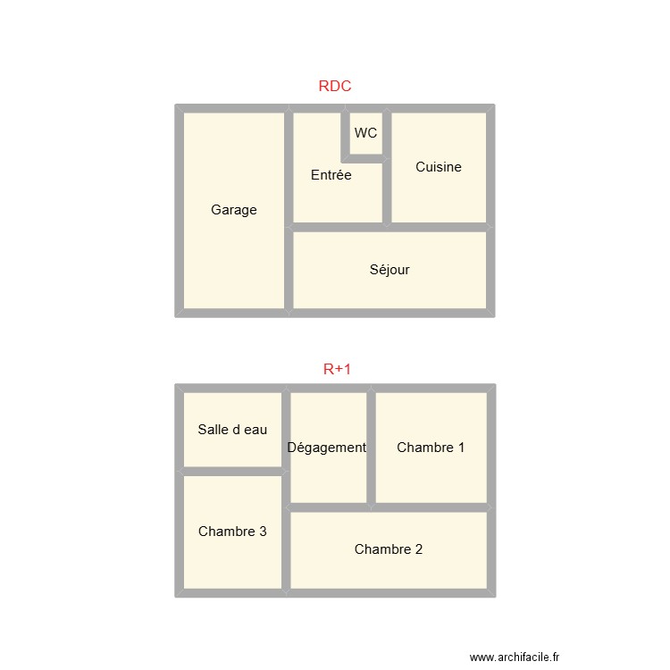 2502 SUCCESION JAMOIS. Plan de 10 pièces et 19 m2