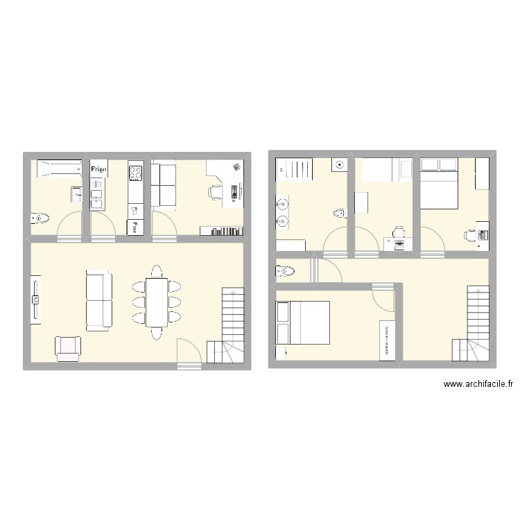 ETP avec modif patient . Plan de 10 pièces et 109 m2