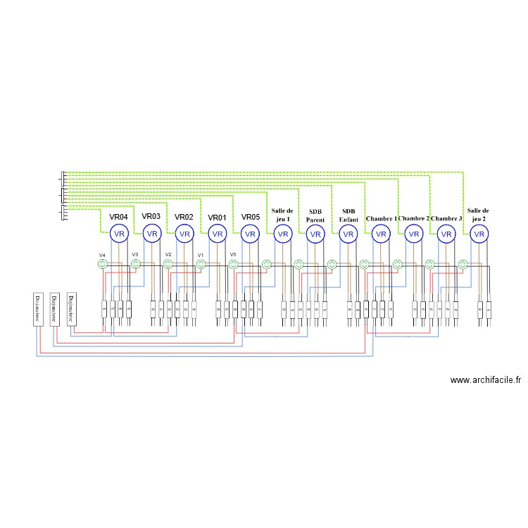 Volet roulant. Plan de 0 pièce et 0 m2