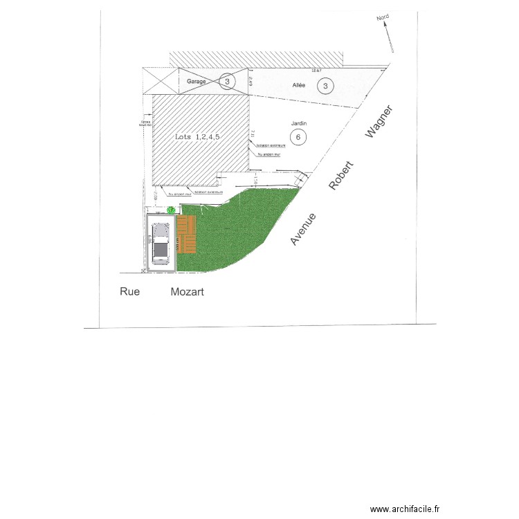 PLACE PARKING. Plan de 0 pièce et 0 m2