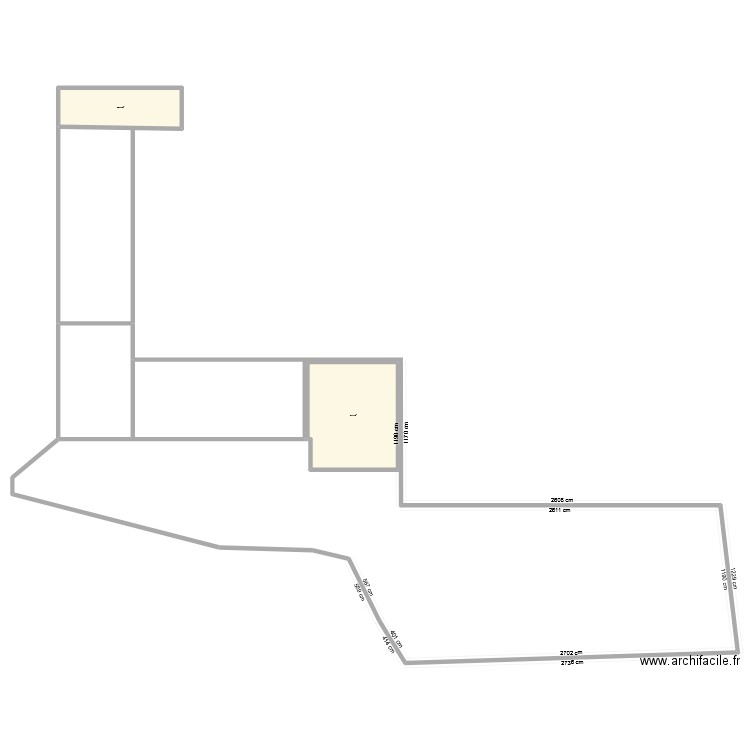 garage plant3. Plan de 2 pièces et 92 m2