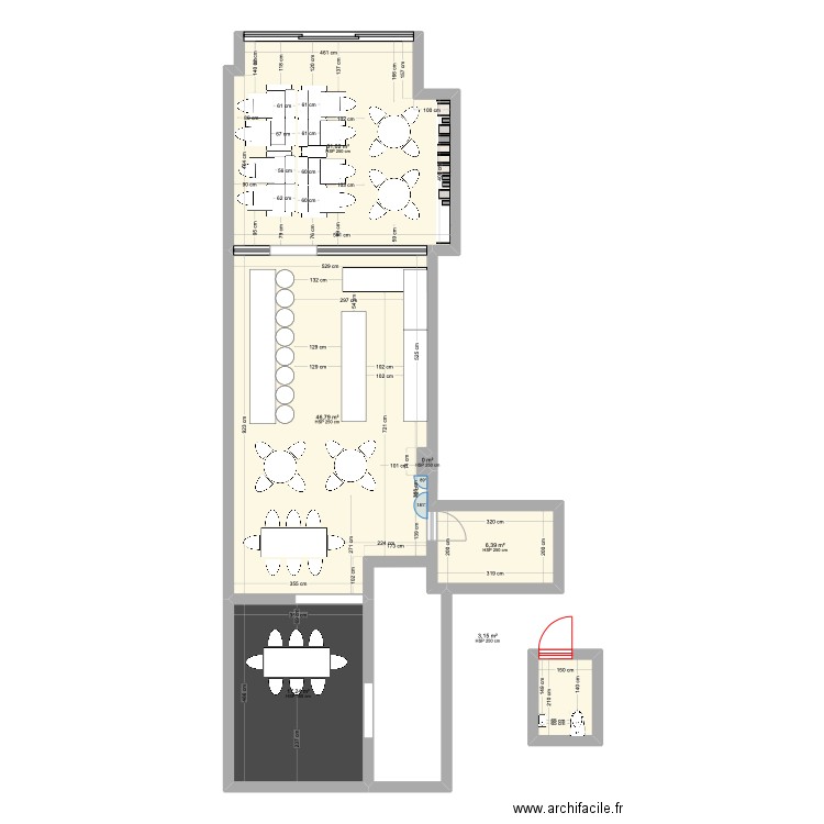 POPI?. Plan de 6 pièces et 105 m2