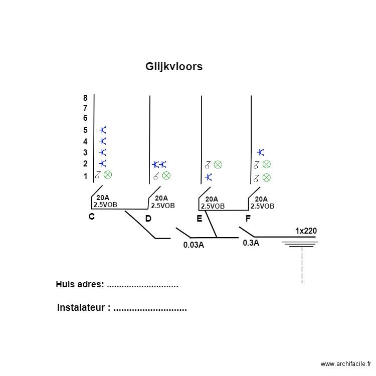 Mhamed_Shema_tableau-Glijkvloors. Plan de 0 pièce et 0 m2